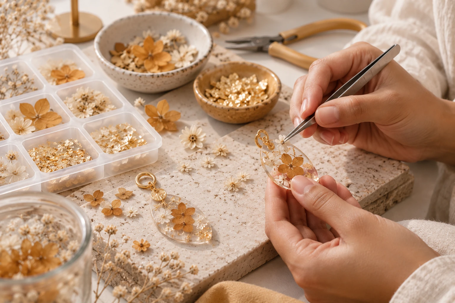 Handcrafted jewellery
